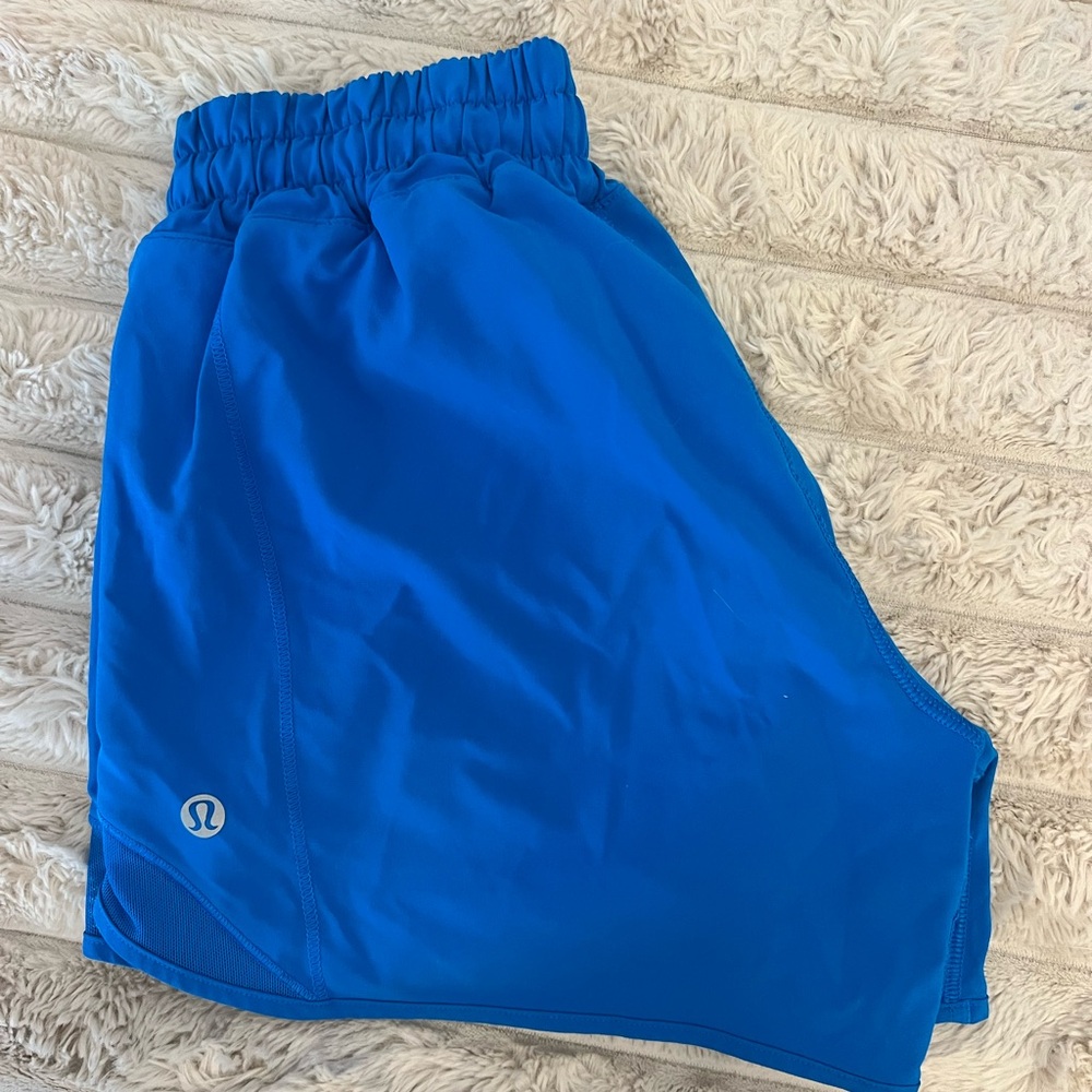 lululemon athletica Men's Vibrant Blue Athletic Shorts